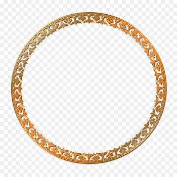 Iran Persian Designs and Motifs for Artists and Craftsmen Arabesque Islamic geometric patterns - Round Photo Frame 