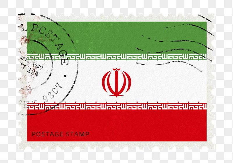 Iran png post stamp sticker, | Free PNG - rawpixel