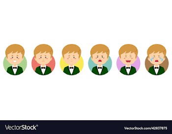 ireland avatar with various expression
