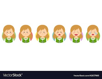 ireland avatar with various expression