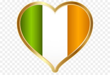 Ireland Saint Patrick's Day Irish people Clip art - St Patricks Day Irish Heart PNG Clip Art Image 