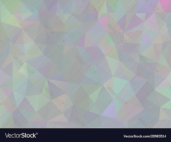 Iridescent geometric background vector image