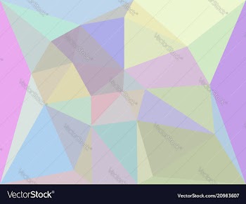 Iridescent geometric background vector image