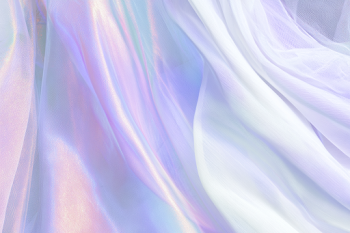 Iridescent Tulle Texture in Pastel Tones