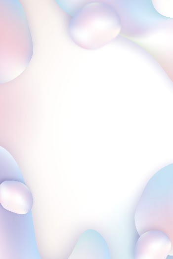 Iridescent white background, holographic frame | Free PSD - rawpixel