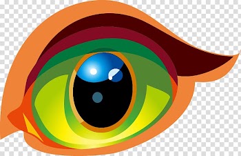 Iris Eye , Eye color abstract pattern transparent background PNG clipart