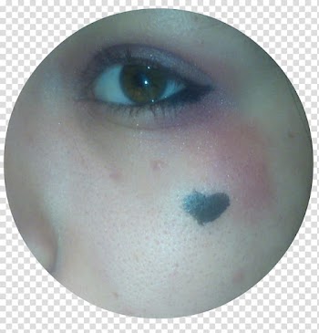 Iris Eyebrow Eyelash Eye Shadow Cheek, halloween makeup transparent background PNG clipart