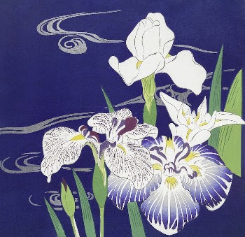 Irises (1890&ndash;1900) by Kogyo Tsukioka. | Free Photo Illustration - rawpixel