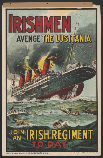 Irishmen - avenge the Lusitania. | Free Photo - rawpixel