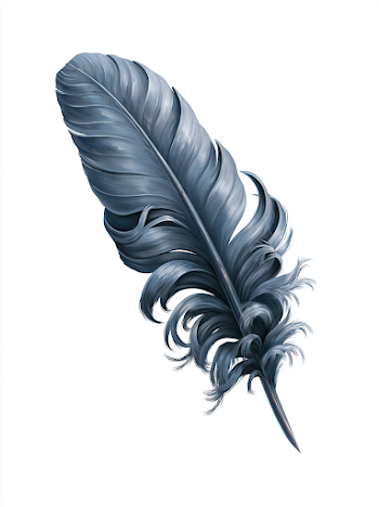 Iron Feather in Flight