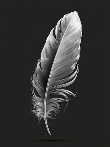 Iron Feather in Flight