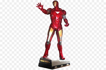 Iron Man Optimus Prime Bumblebee Cartoon - The iron man standing on the train 