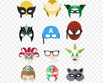 Iron Man Spider-Man Joker Mask - Iron Man mask, etc. 