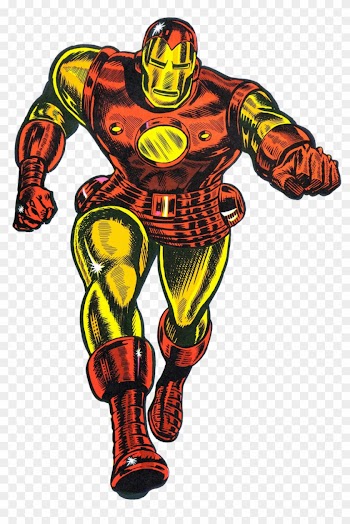 Iron Man Thor Superhero Merry Marvel Marching Society - 1966 Marvel Super Hero Posters