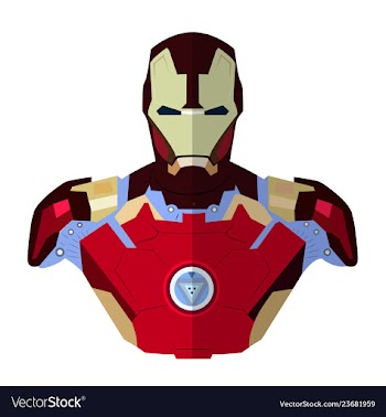Iron man vector image