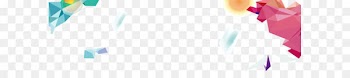 Irregular geometric banner background 