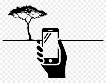 Is A Holistic Platform That Combines A Gps Module, - Trees In Africa Drawing