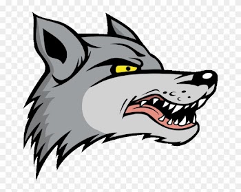 Is Between - Wolf Clip Art