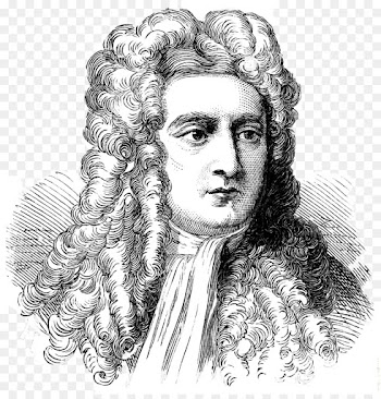 Isaac Newton, Newtons Laws Of Motion, Scientist, Hair, Face PNG