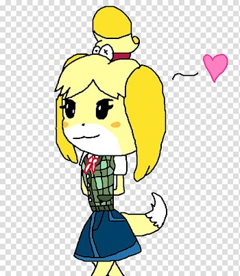 Isabelle from Animal Crossing transparent background PNG clipart