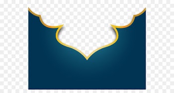 Islam - Blue lines, Islamic motifs 