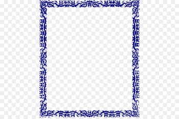 Islam Clip art - Blue Border Frame PNG Transparent Image 