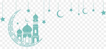 Islam Eid al-Fitr Ramadan Quran - Green Moon church ornaments 
