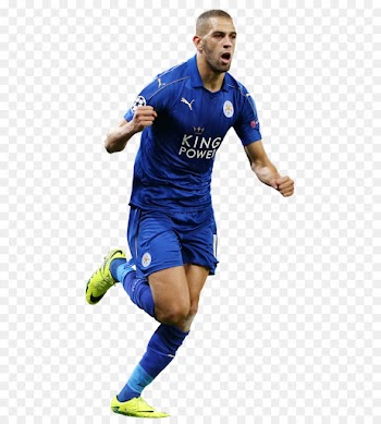 Islam Slimani, Leicester City Fc, Soccer Player, Football Player PNG