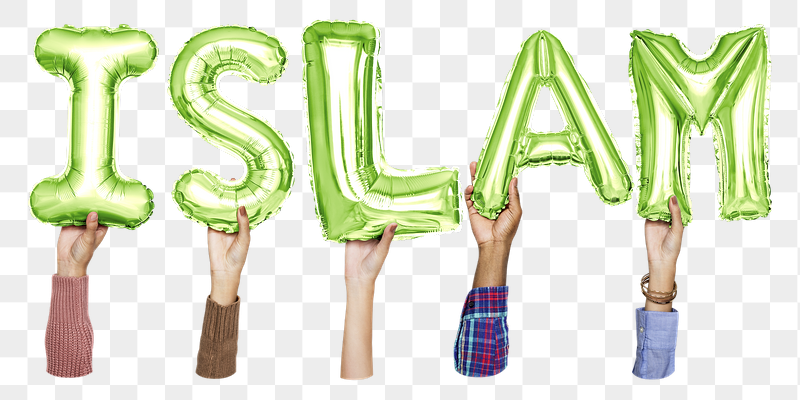 Islam word png, hands holding | Free PNG - rawpixel