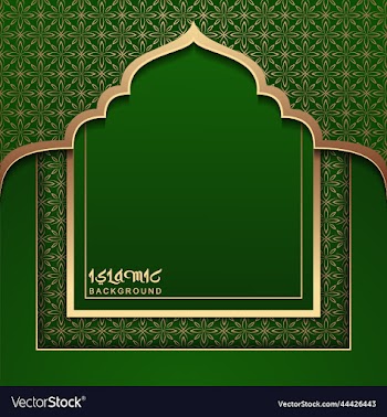 islamic background design template