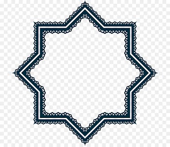 Islamic geometric patterns Islamic architecture Star and crescent - lace 