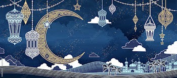 Islamic line style background