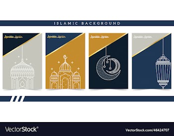 islamic ramadan kareem background collection