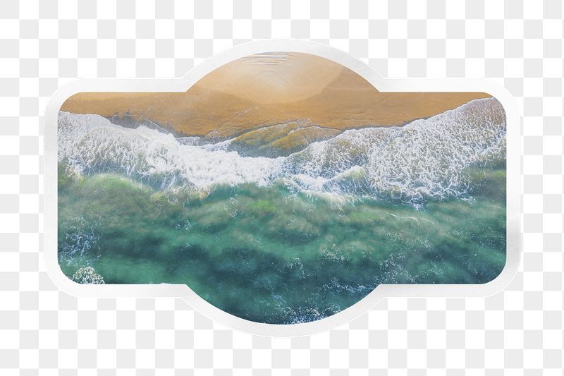 Island beach png, summer collage | Free PNG - rawpixel
