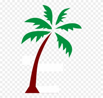 Island Palm Fronds Tree Tropical Nature - Great Beach T-shirt For Manhattan Beach