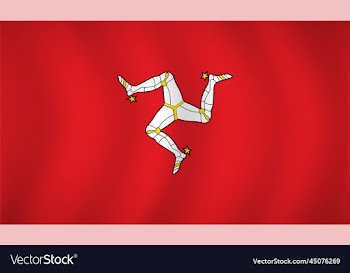 isle of man flag background