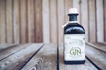 Isle of Mon Gin Bottle