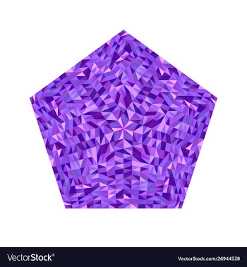 Isolated abstract geometrical tiled mosaic vector image