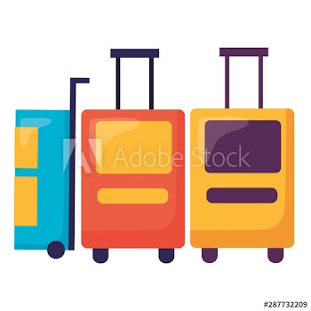 Isolated bags for travel design