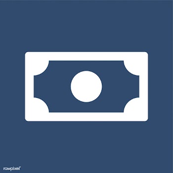 Isolated banknote on blue background illustra.. | Free stock vector - 457724