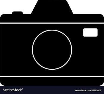 isolated camera silhouette