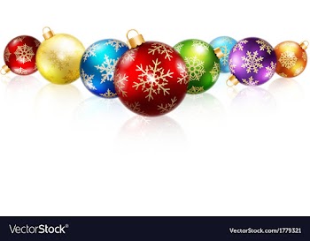  					Isolated christmas balls vector image														