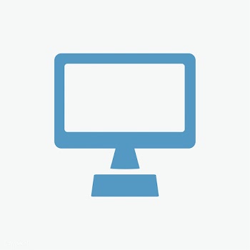 Isolated computer monitor icon | Free stock vector - 457675