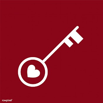 Isolated heart key design icon | Free stock vector - 457453