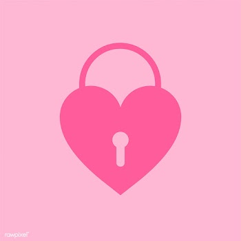 Isolated heart padlock graphic icon | Free stock vector - 457439