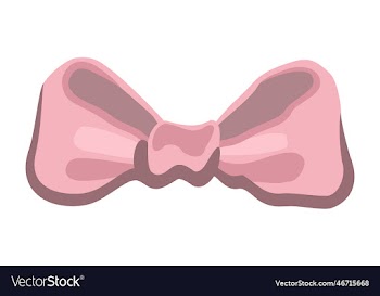 isolated of pink ribbon