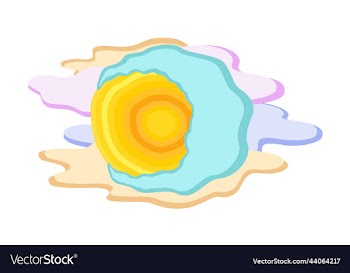 isolated of sun moon and clouds