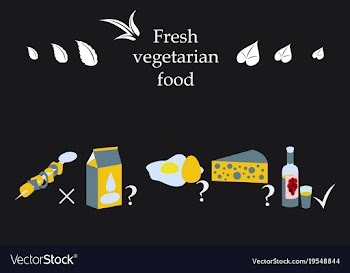 Isolated style logo set badge ingredient warning vector image