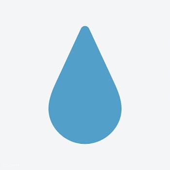Isolated water drop simple icon | Free stock vector - 457514