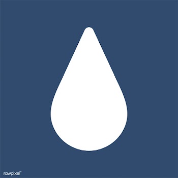 Isolated water drop simple icon | Free stock vector - 457728